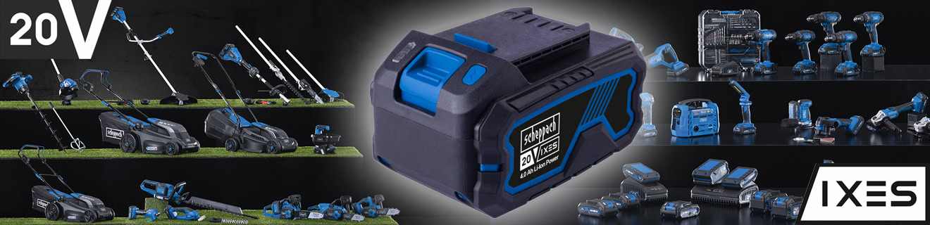 Scheppach IXES 20 Volt Serie